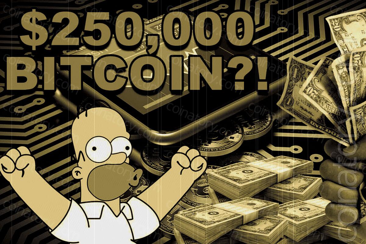 Bitcoin At 250k Another Expert Supports This Prediction Coinatory - 