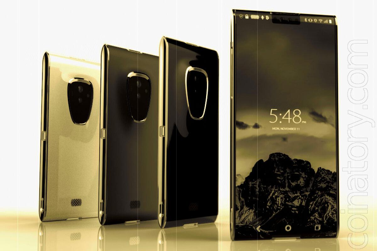 Characteristics of the world’s first blockchain-smartphone revealed