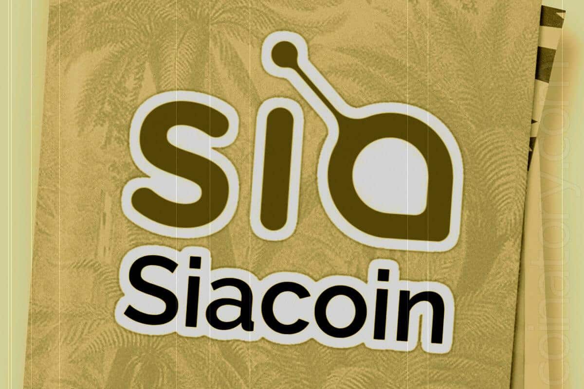 Siacoin is feeling great