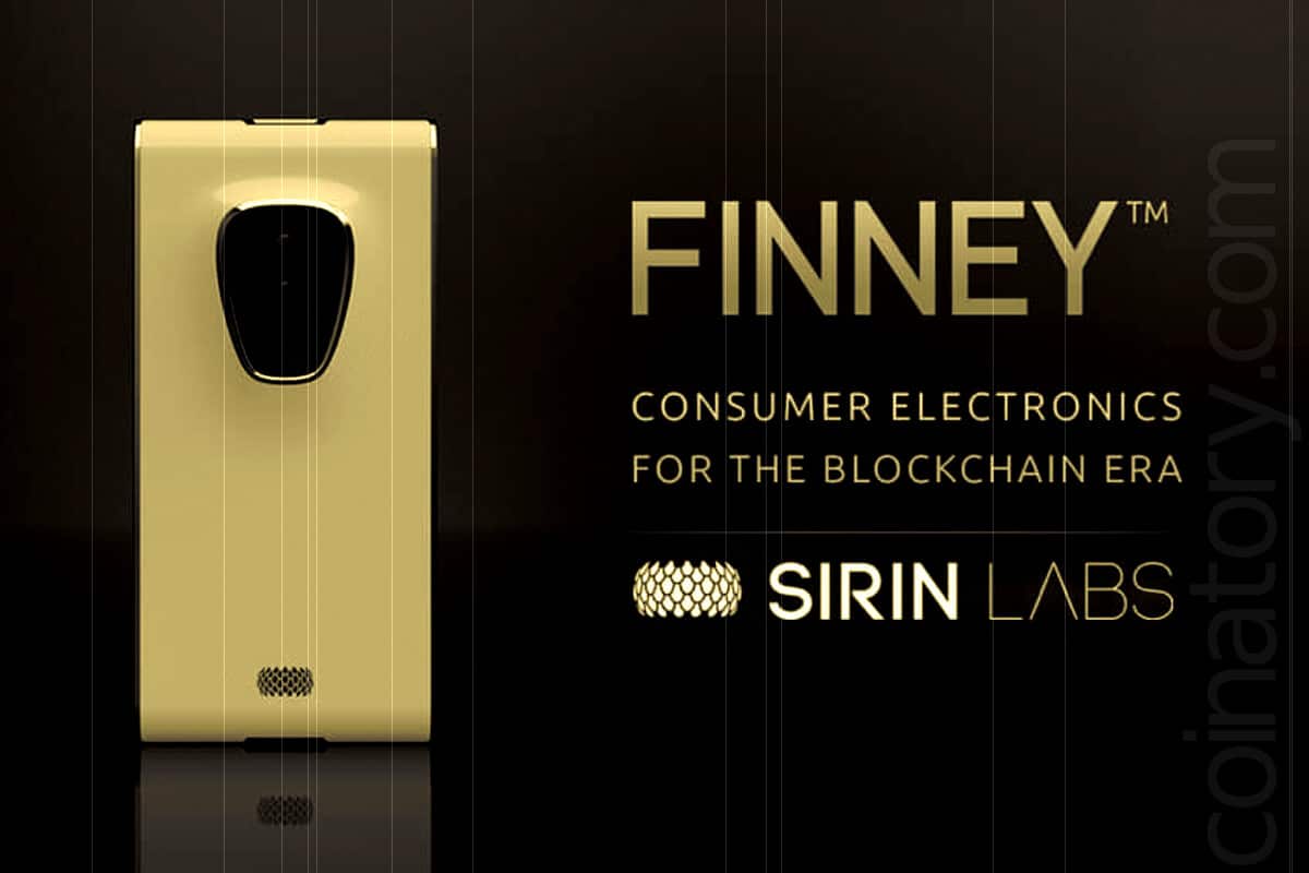 Blockchain-smartphone Sirin Finney will offer an original design