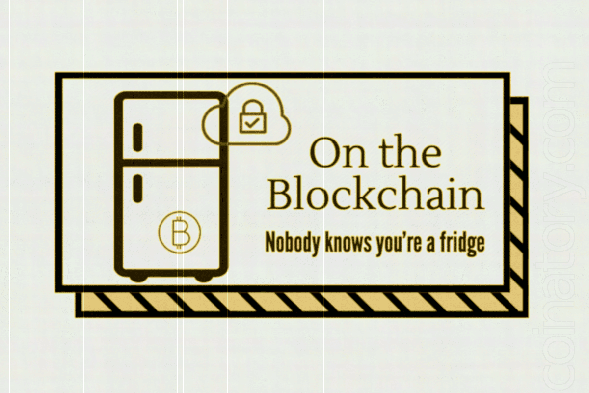 The long-awaited... blockchain fridge