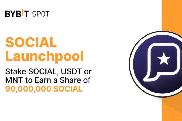 Earn Free SOCIAL Tokens: Bybit Launchpool