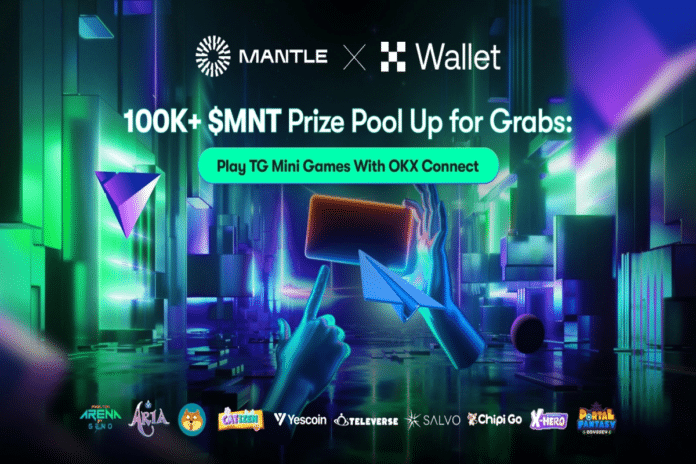 Mantle & OKX Campaign: Play and Win up to 100,000 MNT