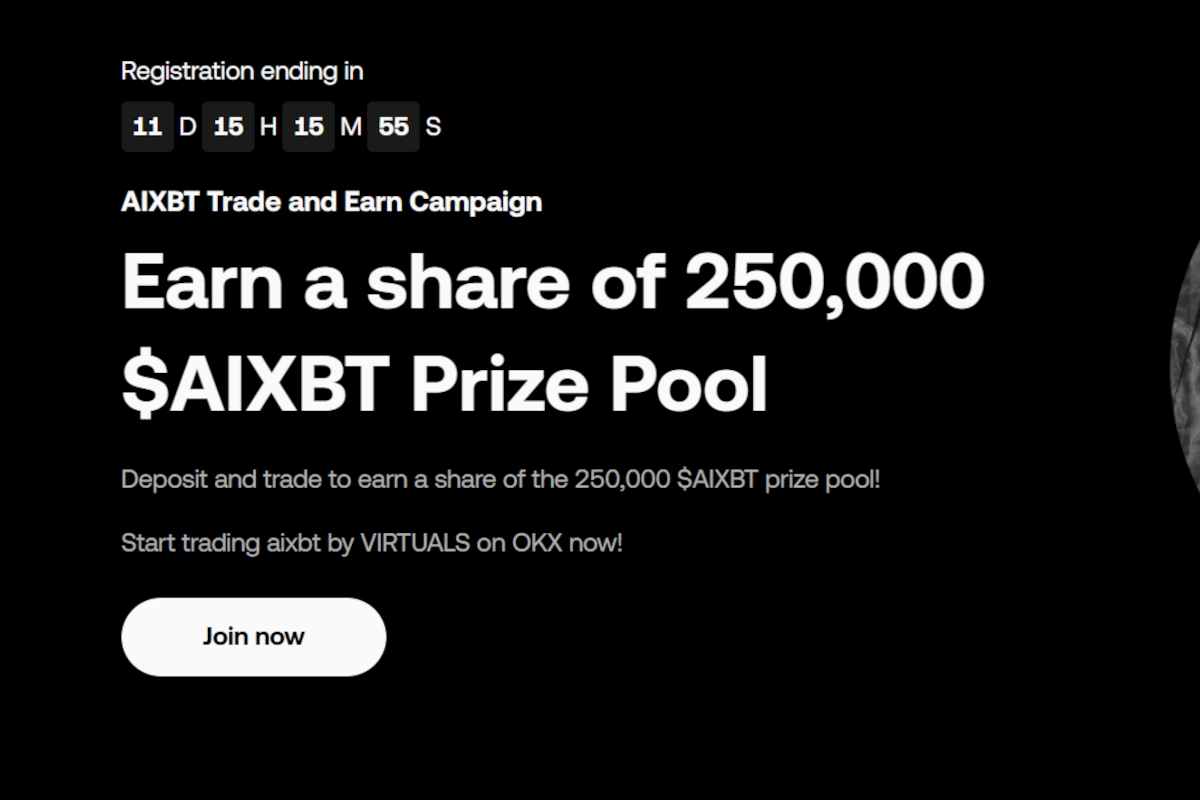 Grab Your Share of 250,000 $AIXBT Prize Pool on OKX