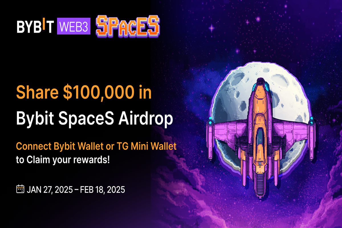 Bybit SpaceS Airdrop New Telegram Game with a $100,000 Prize Pool!