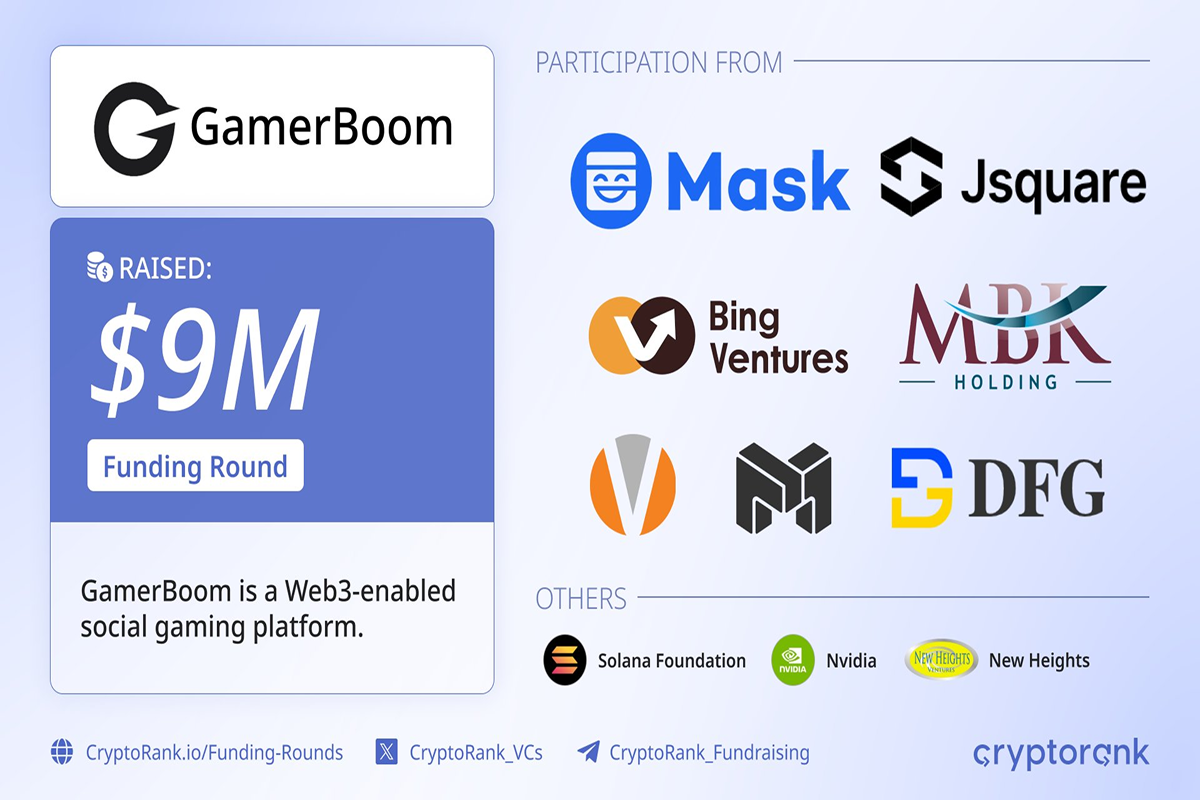 Join GamerBoom Airdrop - The New Web3 Social Gaming Platform