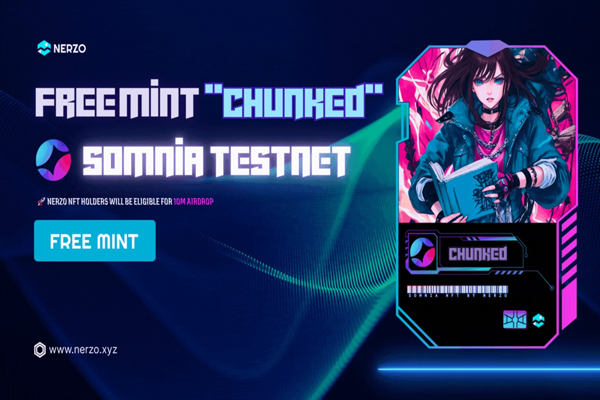 Somnia Testnet Guide: Mint Free "Chuncked" NFT