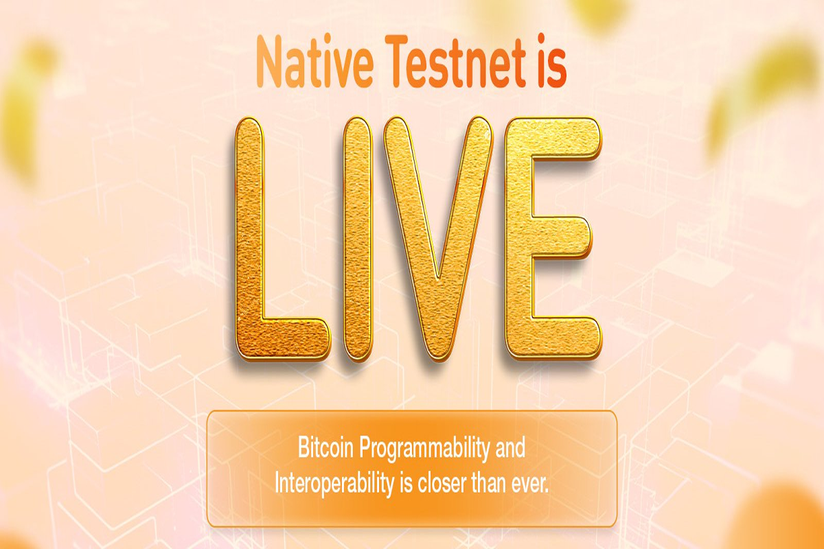 Native Testnet is live with Bitcoin enhancements.